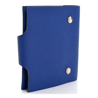 Hermes Togo Ulysse Neo Mini Agenda Cover Bleu Electrique 3 of 8