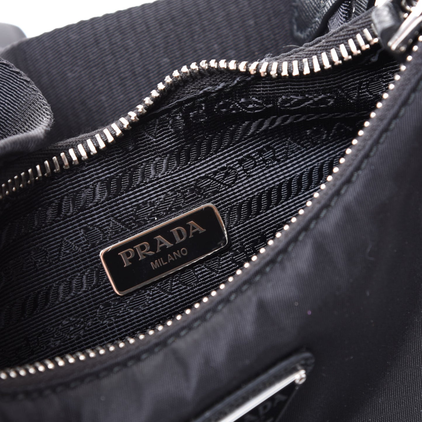 Nylon Re-Edition 2005 Shoulder Bag Black