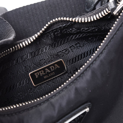 Prada Nylon Re-Edition 2005 Shoulder Bag Black 7 of 8