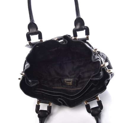 Burberry Calfskin Quilted Baby Beaton Black 5 of 20