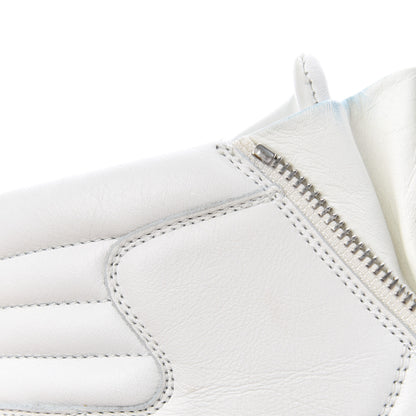 Chanel Calfskin High Top CC Sneakers 36 White 11 of 21