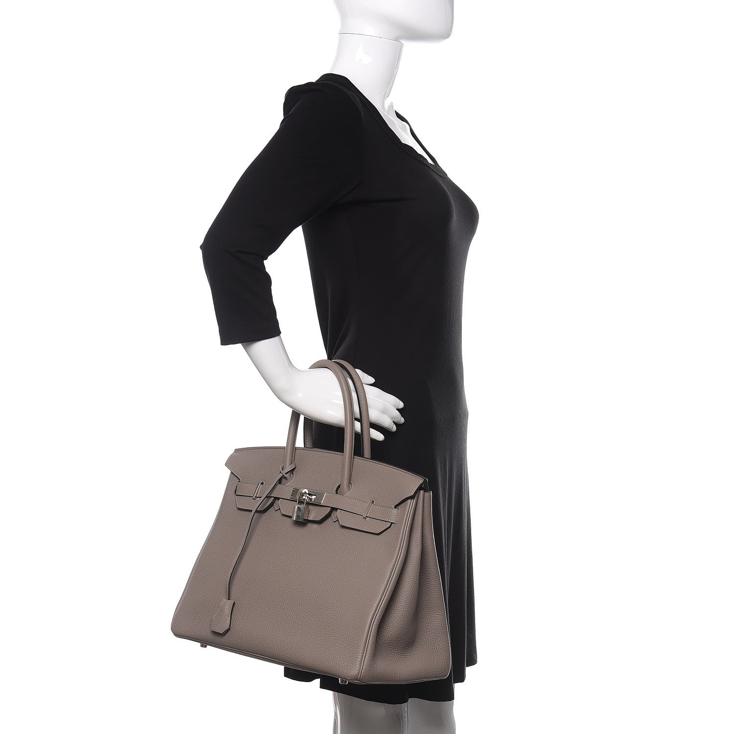 Hermes Togo Birkin 35 Gris Asphalte 2 of 15