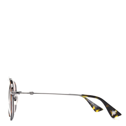 Gucci Acetate Aviator Sunglasses GG0062S Tortoise 3 of 8