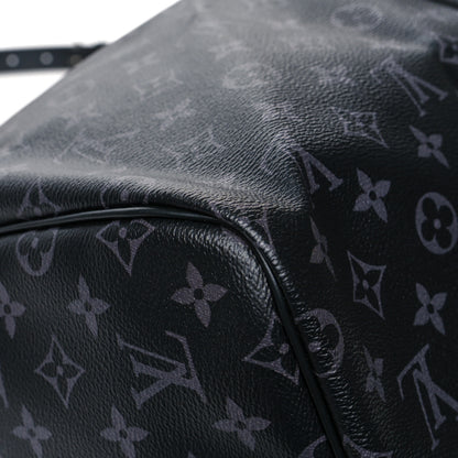 Louis Vuitton Monogram Eclipse Keepall Bandouliere 55 10 of 11