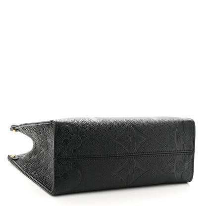 Louis Vuitton Empreinte Monogram Giant Onthego PM Black 4 of 9
