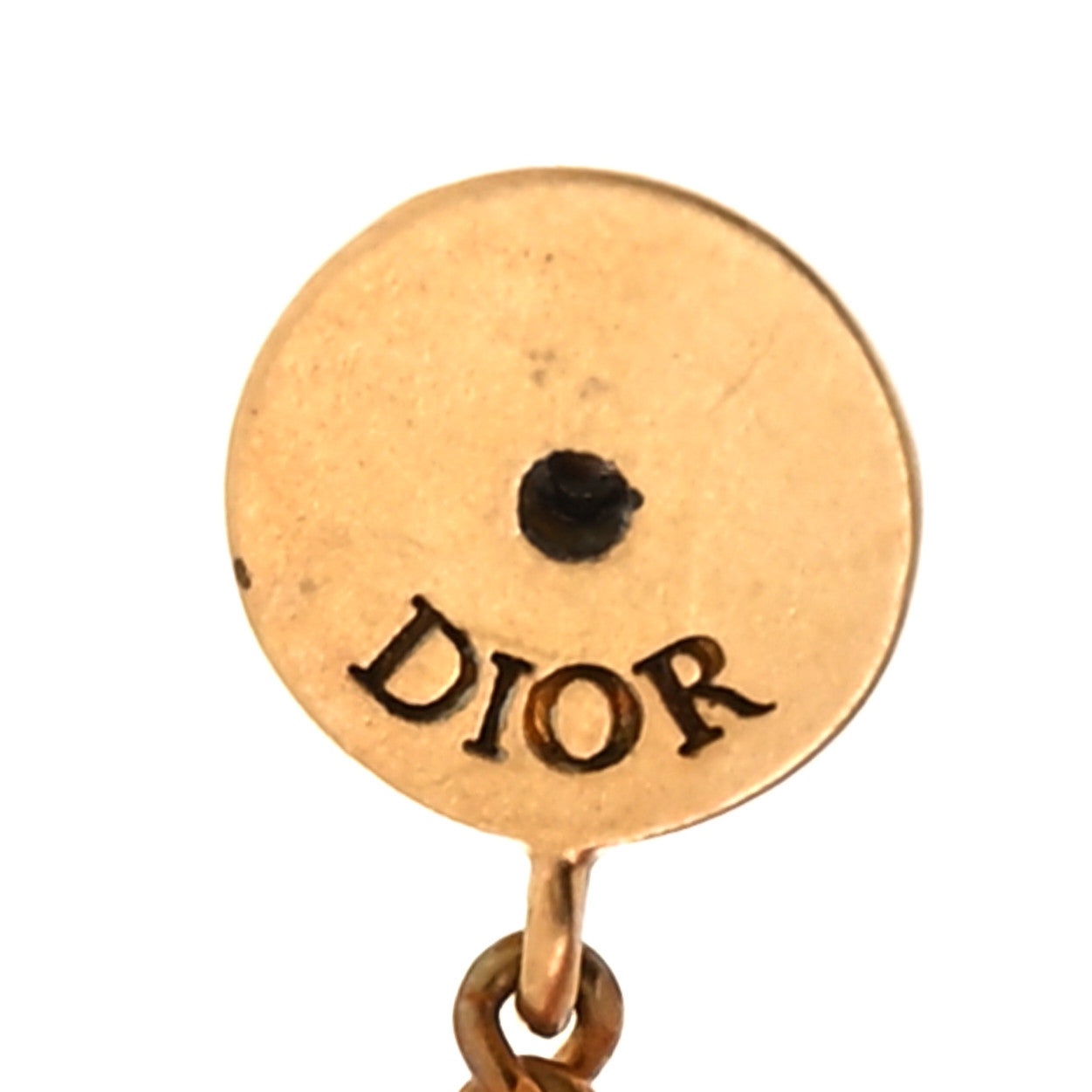 Christian Dior Pearl J'adior Dangle Earrings Gold 4 of 4