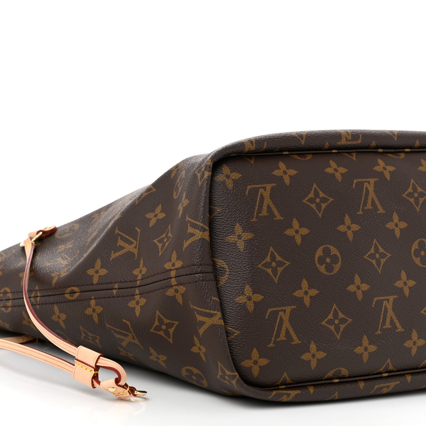 Monogram Inside Out Neverfull Bandouliere MM Rose Pondichery