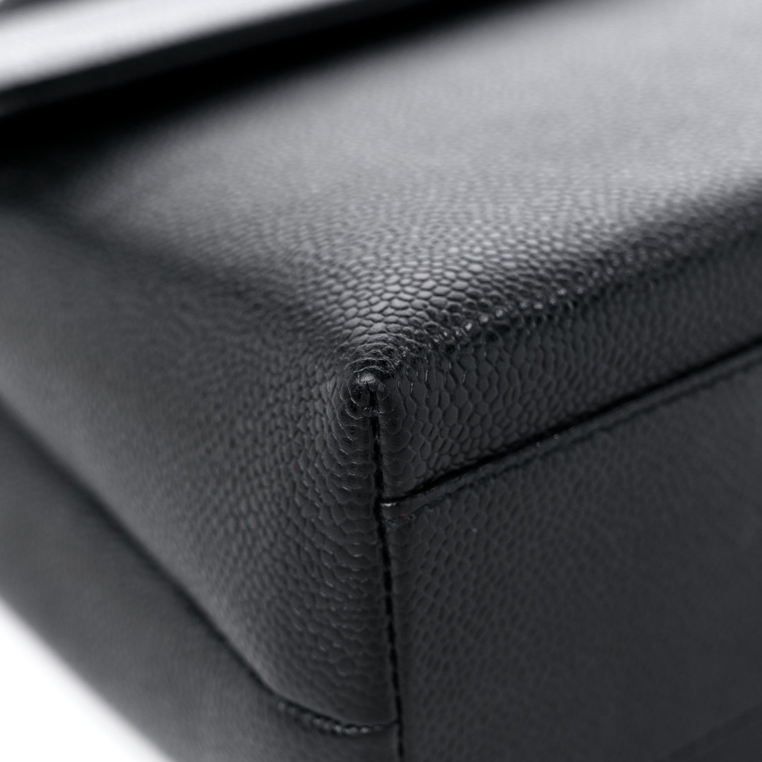 Chanel Caviar Jumbo Kelly Flap Black 7 of 12