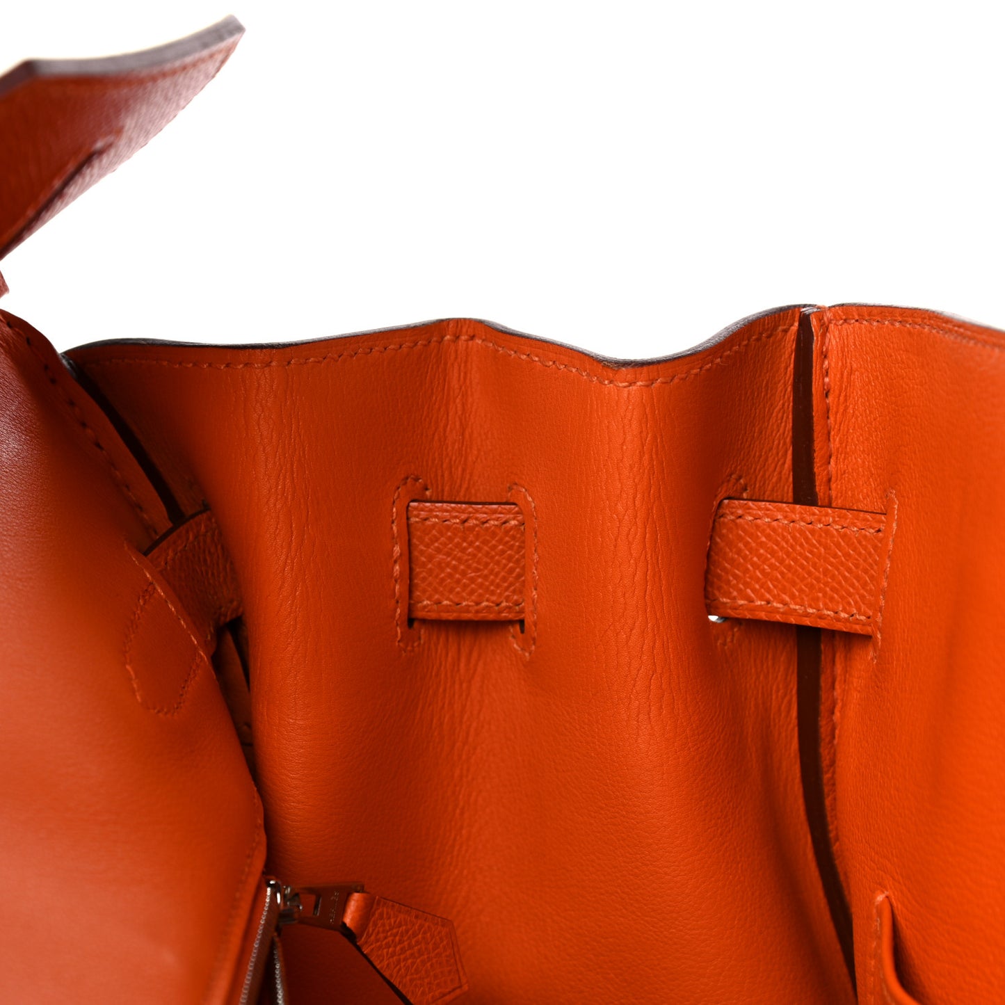 Epsom Birkin 35 Orange
