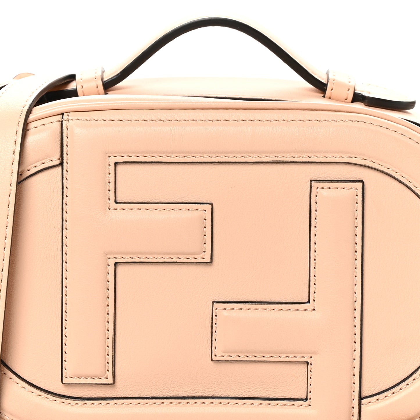 Vitello Grace Matte O'Lock Mini Camera Case Light Rose