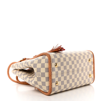 Louis Vuitton Damier Azur Propriano Rose Ballerine 6 of 14