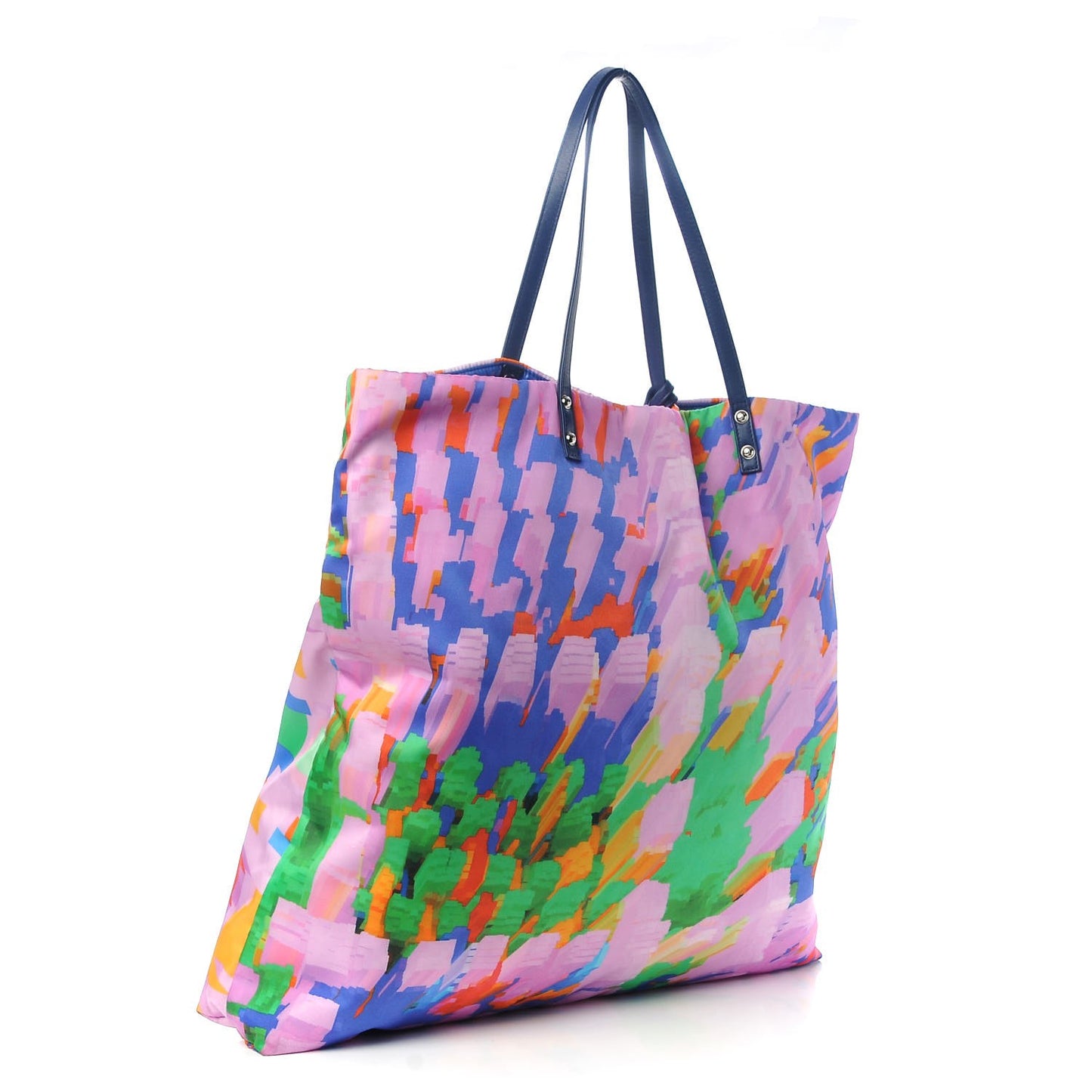 Nylon Printed CC Tote Multicolor