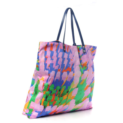 Chanel Nylon Printed CC Tote Multicolor 4 of 8
