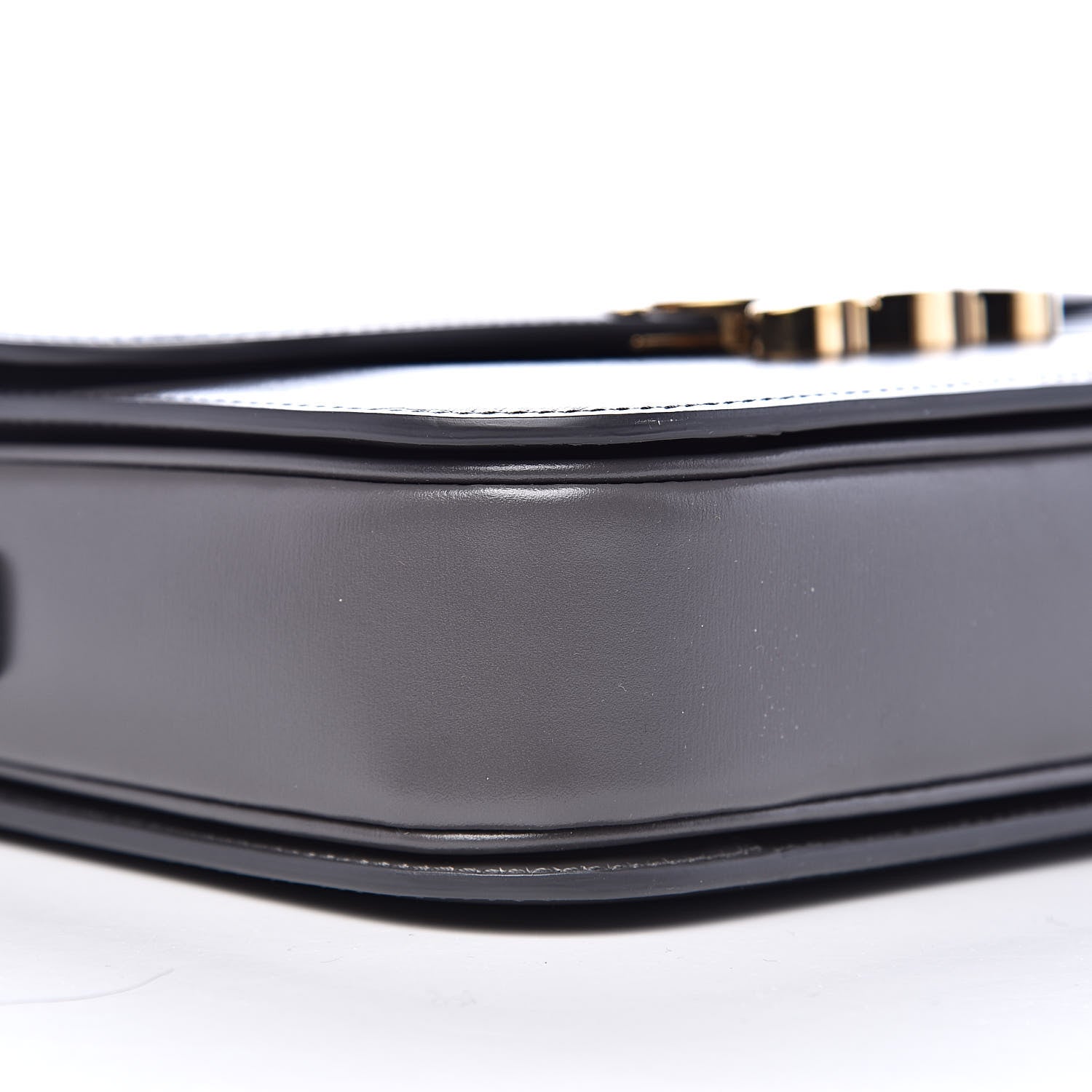 Celine Shiny Calfskin Medium Triomphe Grey 7 of 9