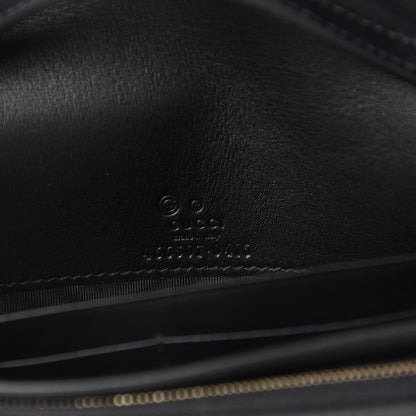Gucci Microguccissima Crossbody Wallet Black 8 of 10