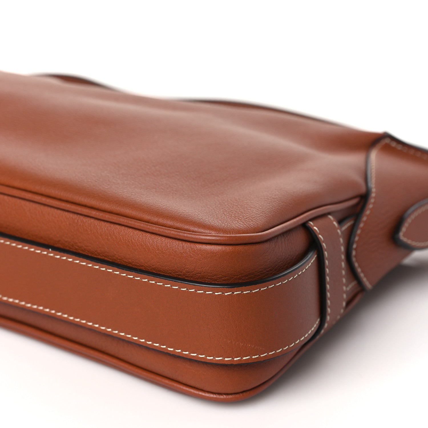 Celine Supple Calfskin Medium Romy Shoulder Bag Tan 9 of 9