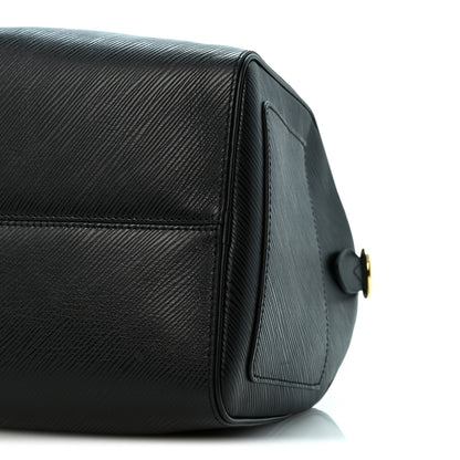Louis Vuitton Epi Speedy Soft 30 Black 9 of 9