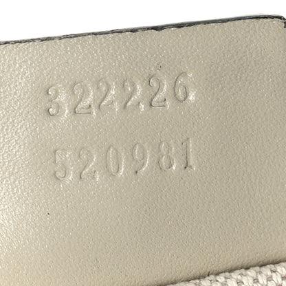 Gucci Monogram Margaux Calfskin Medium Emily Hobo Beige Ebony Mystic White 7 of 11