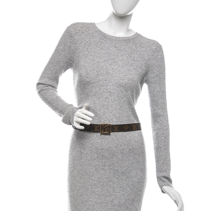 Louis Vuitton Monogram LV Frame Belt 95 38 2 of 7