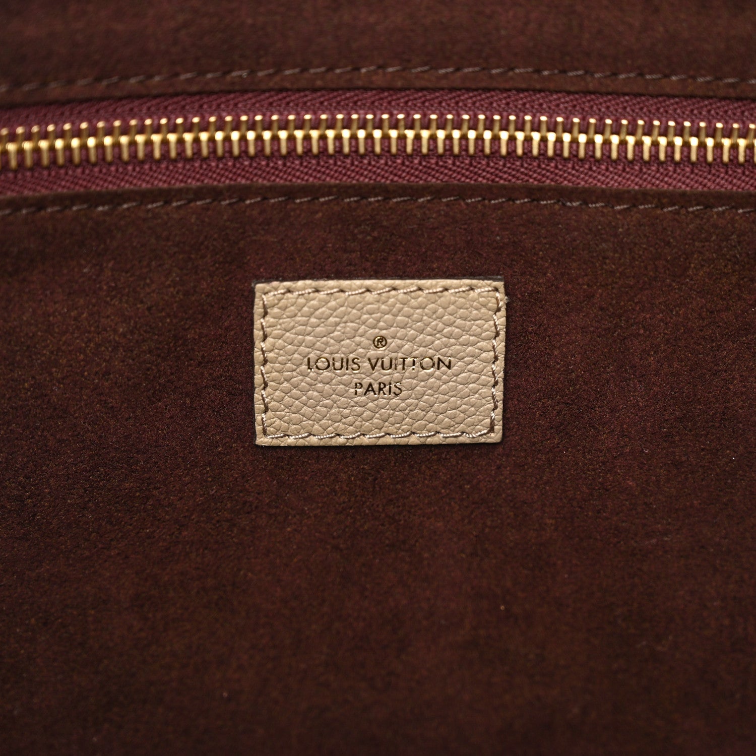 Louis Vuitton Empreinte Monogram Giant Neverfull MM Tourterelle 7 of 9