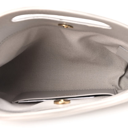 Chanel Shiny Lambskin Quilted Nano 31 Shopping Bag Grey 5 of 11
