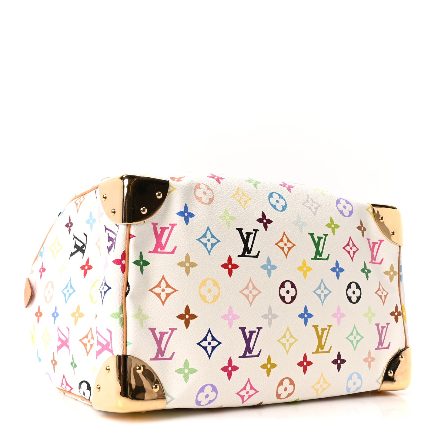 Monogram Multicolor Speedy 30 White