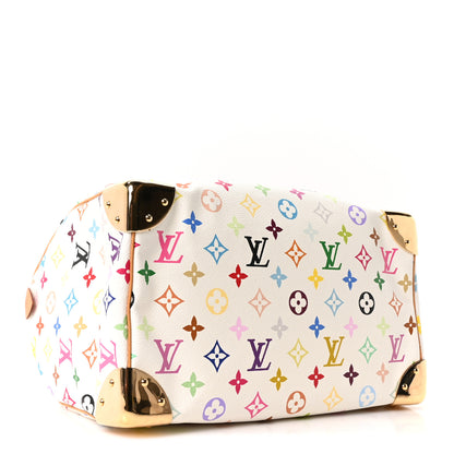Louis Vuitton Monogram Multicolor Speedy 30 White 4 of 9
