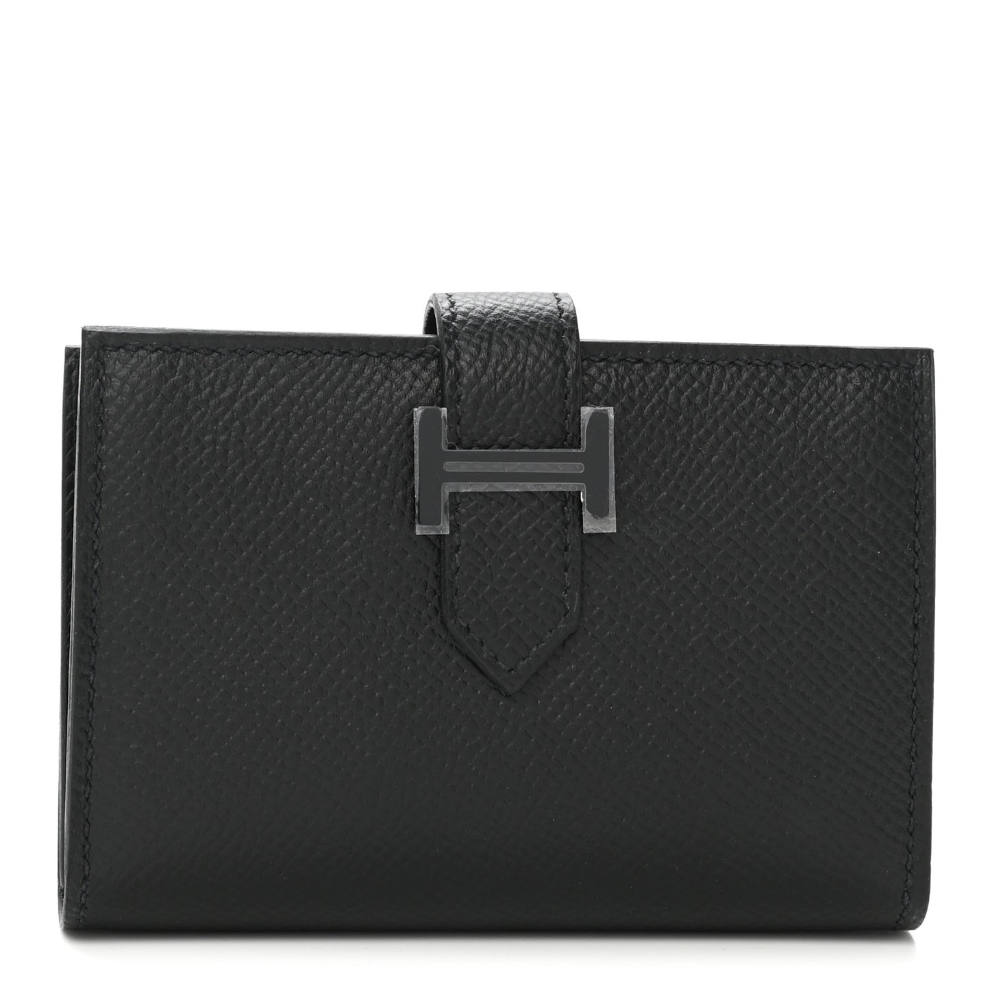 Epsom Monochrome Bearn Card Holder Wallet Black