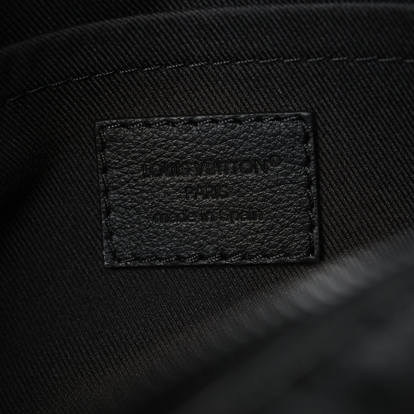 Calfskin Monogram Shadow Trocadero Wearable Wallet Black
