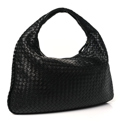Bottega Veneta Nappa Intrecciato Large Veneta Hobo Black 3 of 10