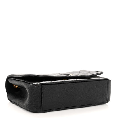 Chanel Caviar Quilted Small CC Filigree Flap Black 4 of 10