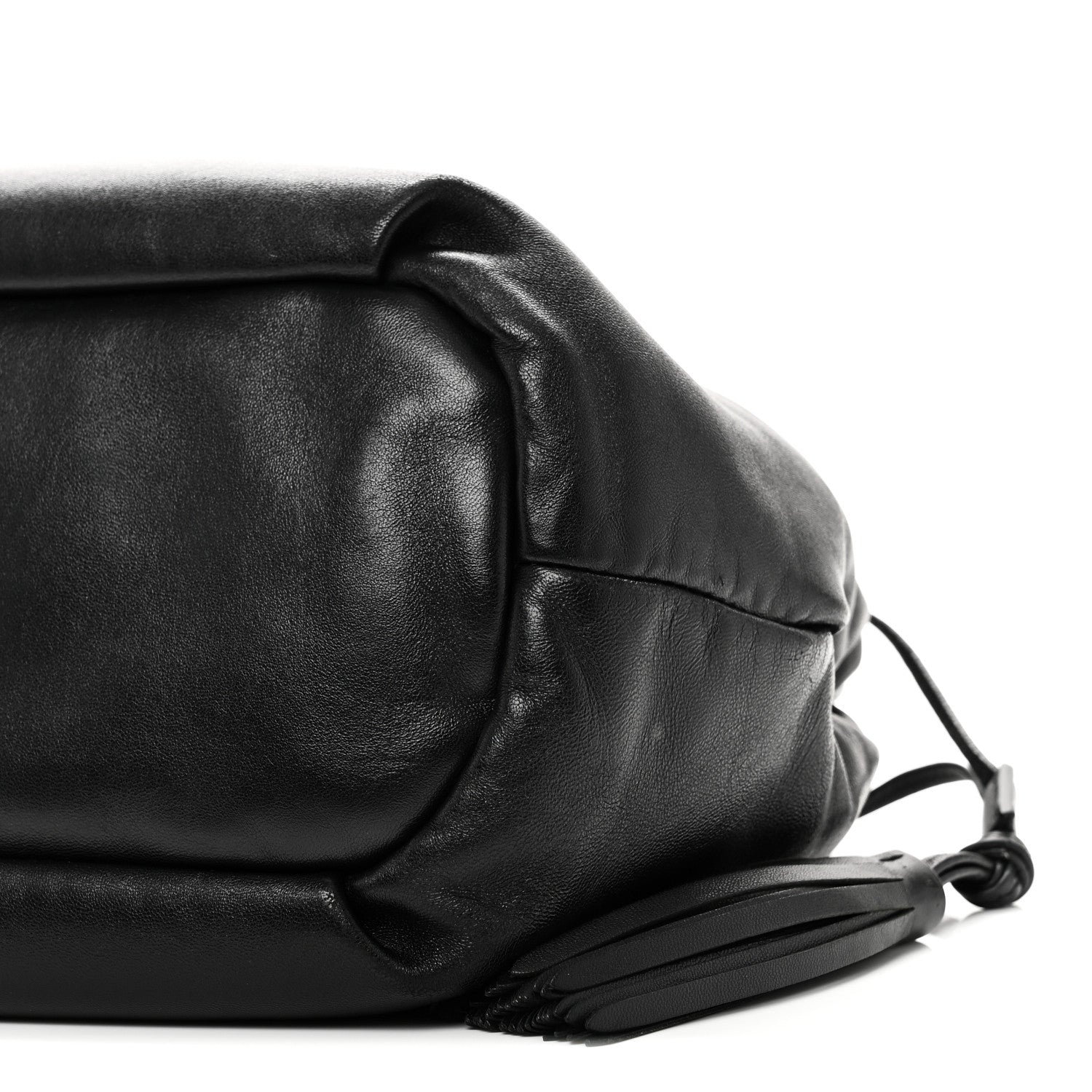 Prada Nappa Drawstring Tote Black 9 of 9