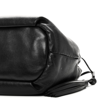 Prada Nappa Drawstring Tote Black 9 of 9