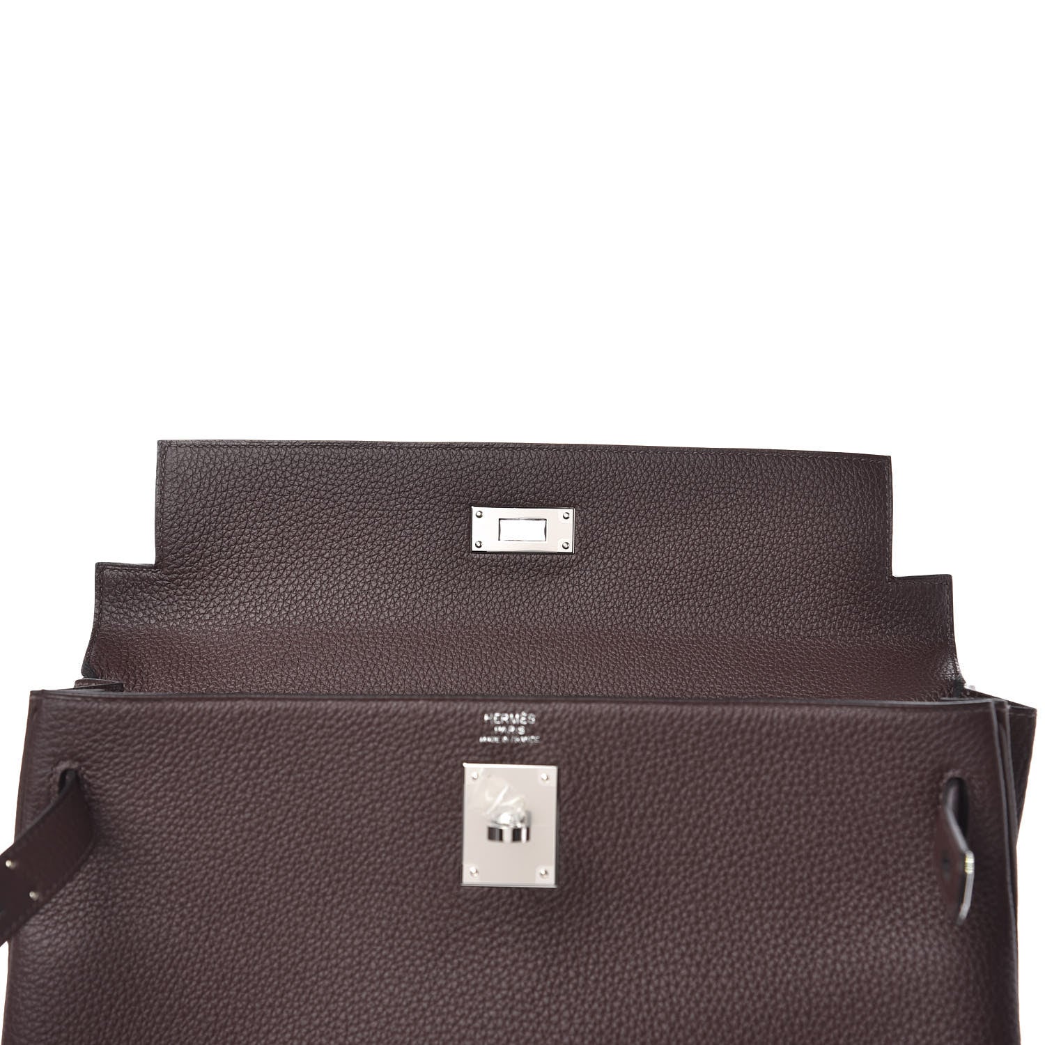 Hermes Togo Kelly Retourne 32 Chocolate 15 of 35