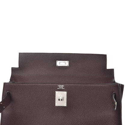 Hermes Togo Kelly Retourne 32 Chocolate 15 of 35