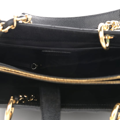 Chanel Caviar Quilted Grand Shopping Tote GST Black 5 of 11