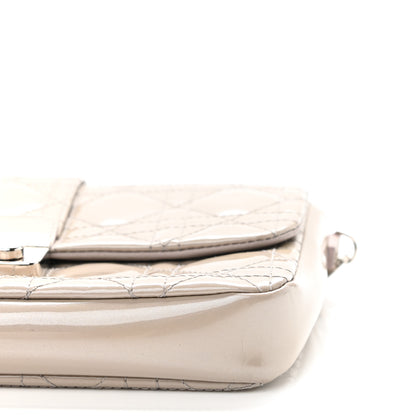 Christian Dior Patent Cannage New Lock Pouch Grey 10 of 10