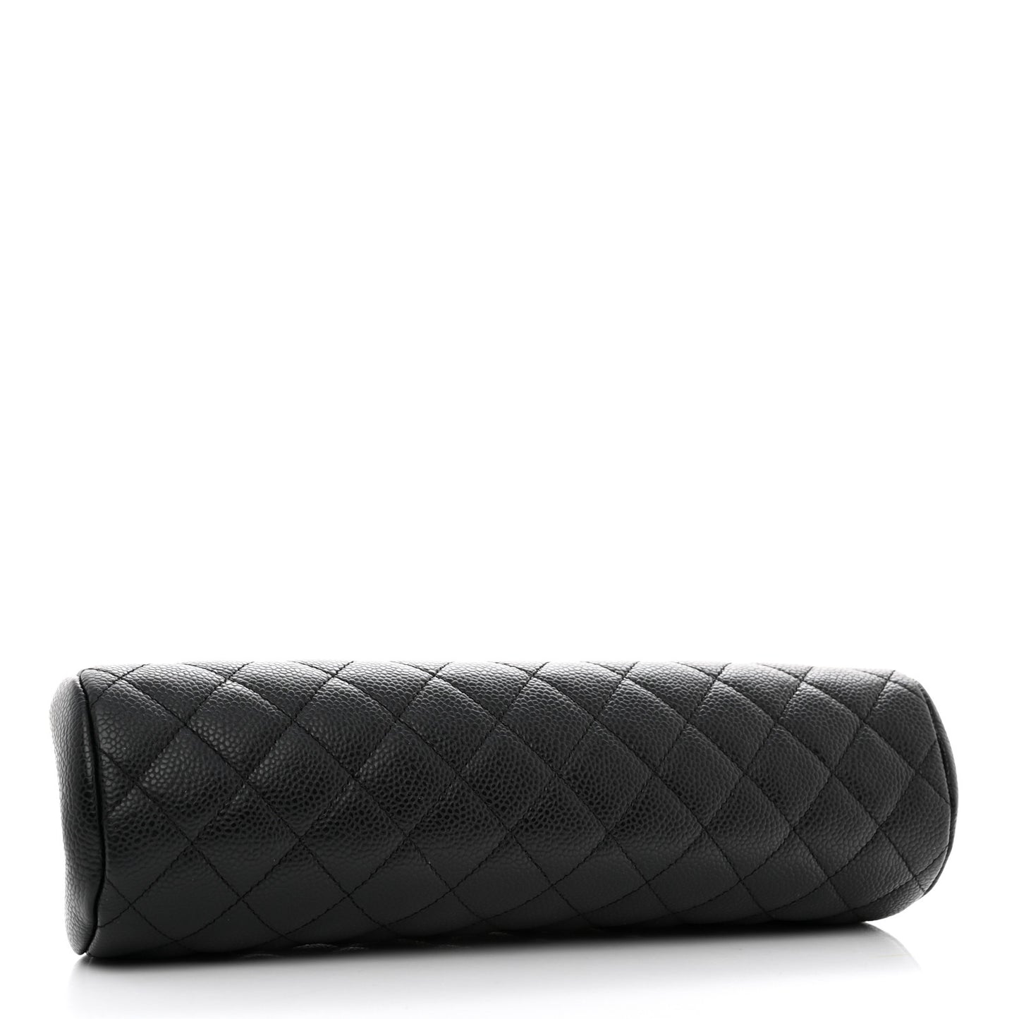 Caviar Quilted Timeless Clutch Black