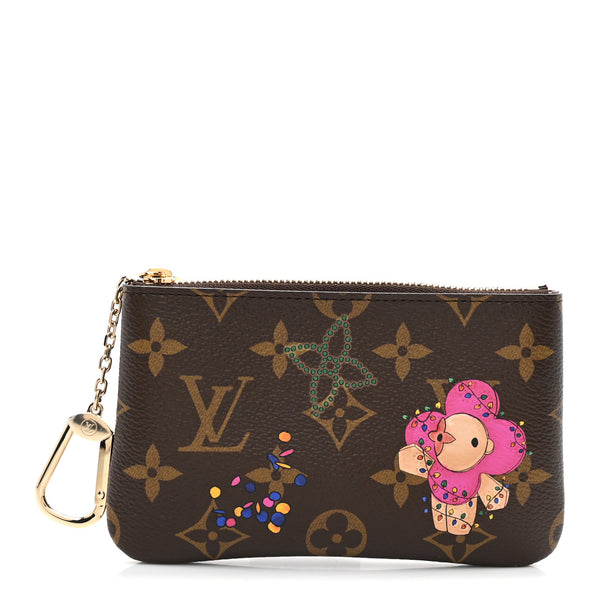 Louis Vuitton Monogram 2025 Vivienne Winter Holiday Key Pouch S
