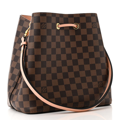 Louis Vuitton Damier Ebene Neonoe MM Venus Pink 3 of 11