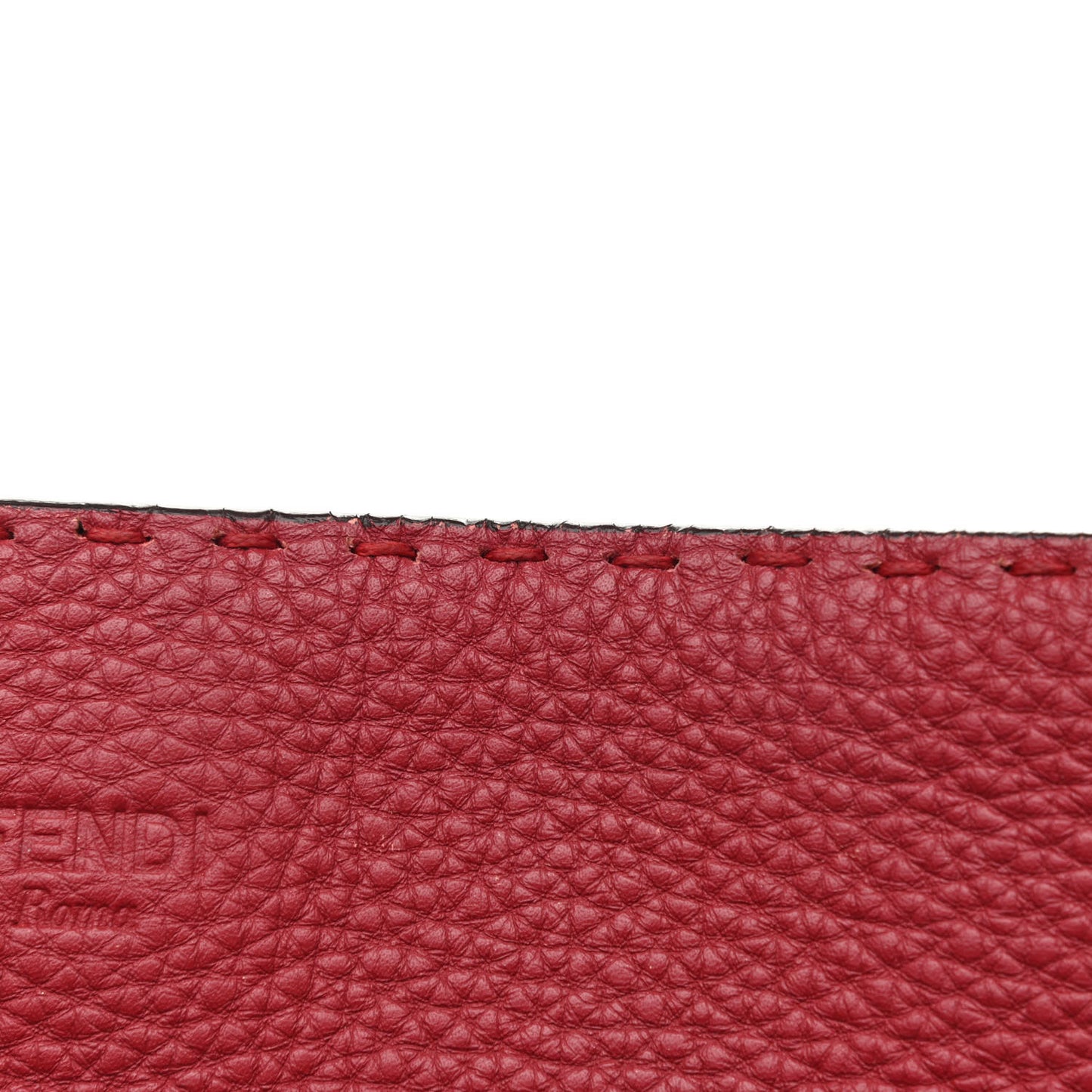 Cuoio Romano Selleria Large Anna Bucket Bag Rosso