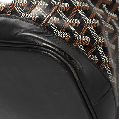 Goyard Goyardine Calfskin Alpin MM Backpack Black 11 of 11