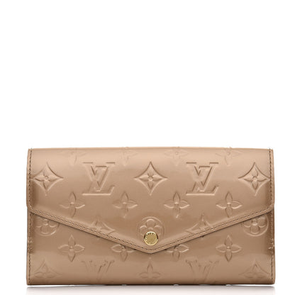 Louis Vuitton Vernis Sarah Wallet NM Mordore 1 of 7