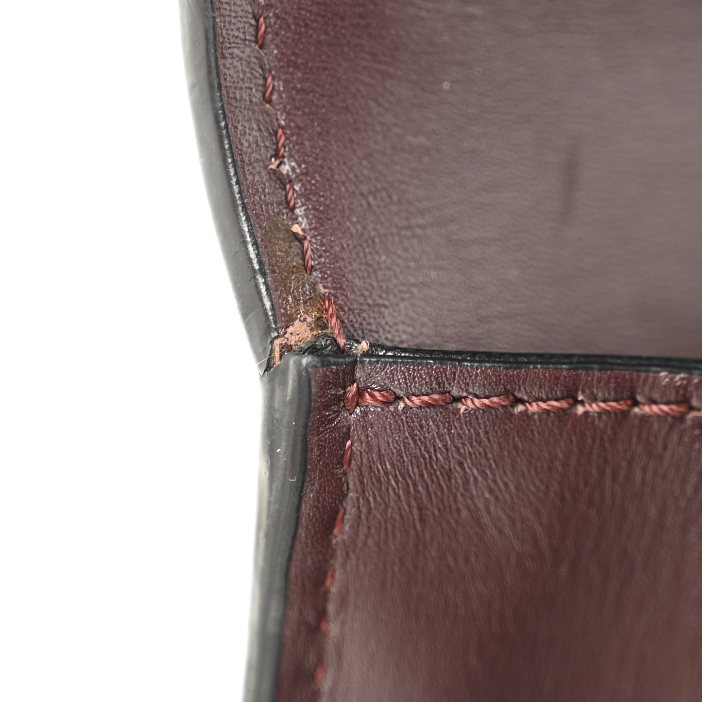 Calfskin Medium Barcelona Shoulder Bag Dark Red