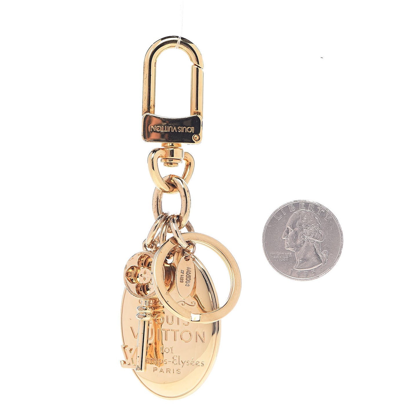 101 Champs Elysees Maizeon Key Charm Gold