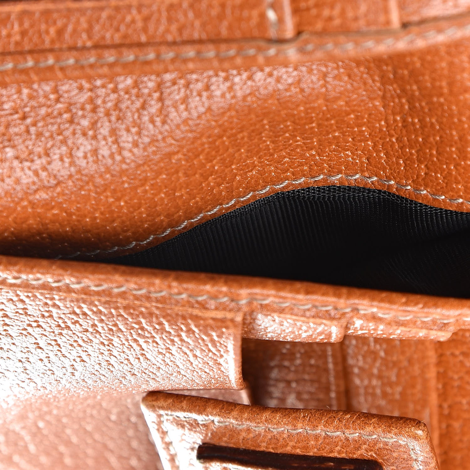 Gucci Monogram Abbey Compact Wallet Tan 7 of 9