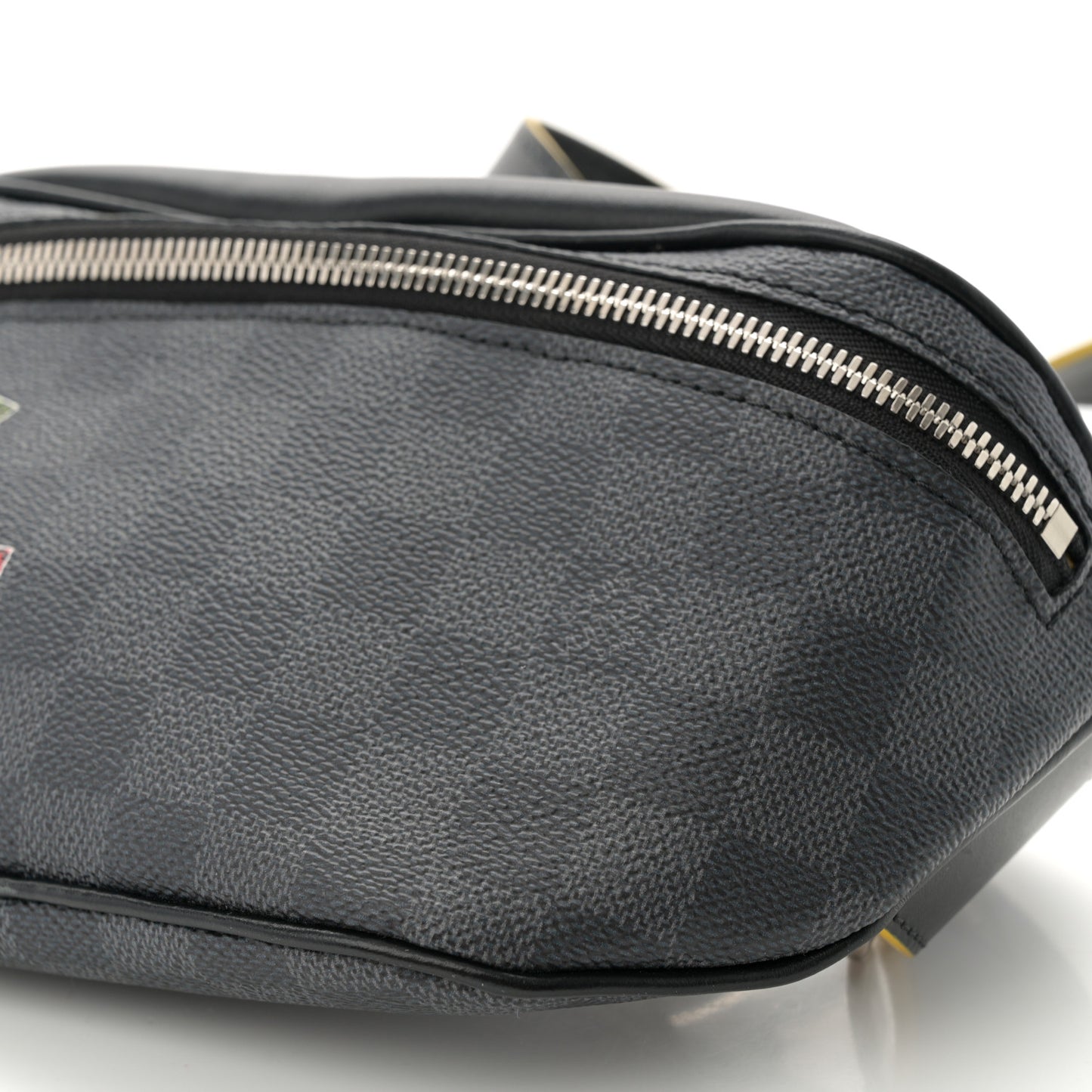 Damier Graphite Bumbag Yellow