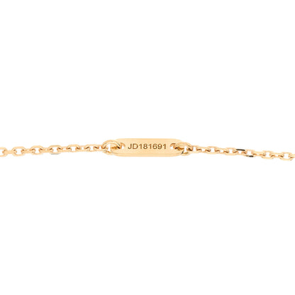 Van Cleef & Arpels 18K Yellow Gold Mother of Pearl Sweet Alhambra Pendant Necklace 4 of 5