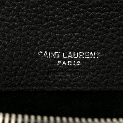 Saint Laurent Grained Calfskin Baby Sac De Jour Souple Black 6 of 10