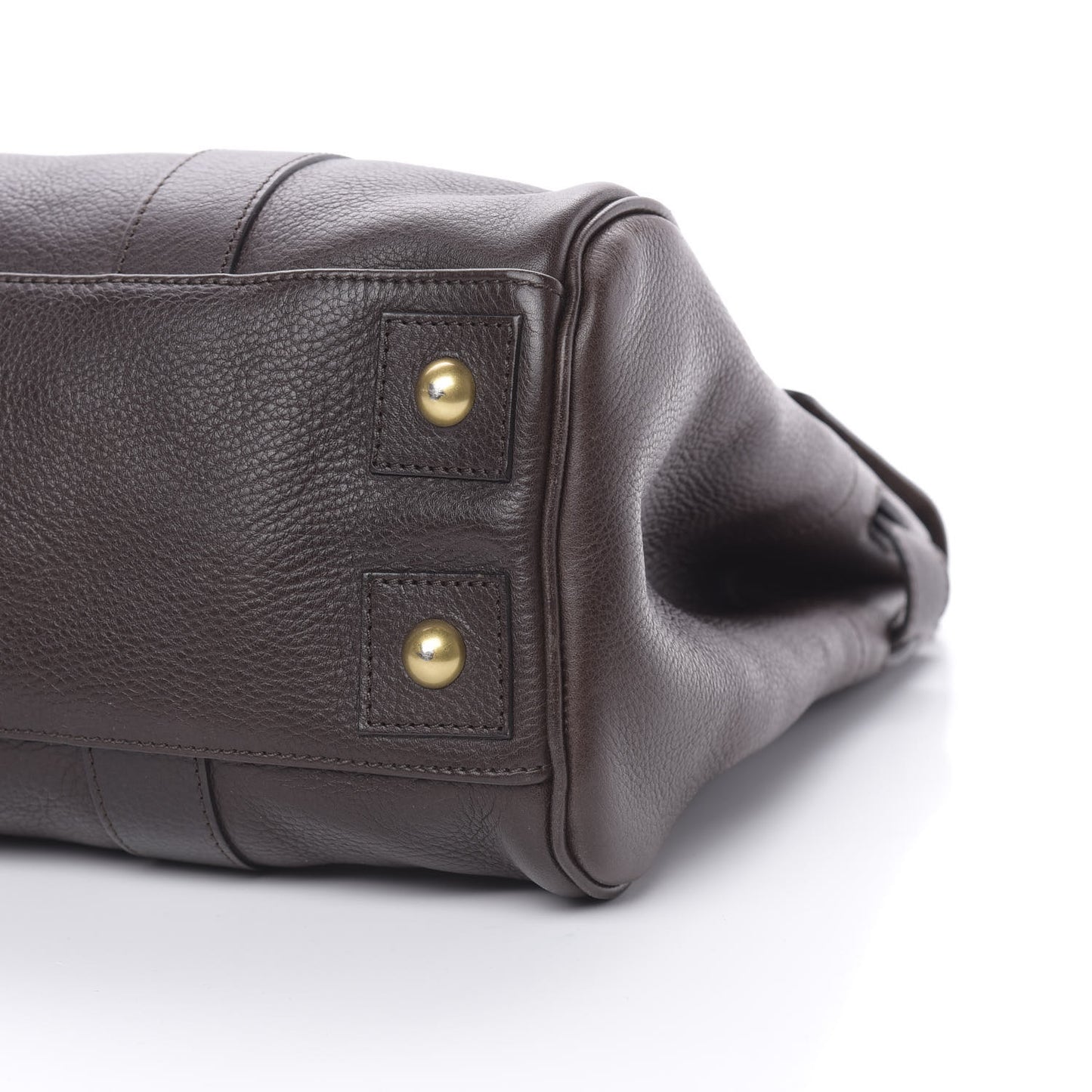 Classic Grain Calfskin Bayswater Chocolate